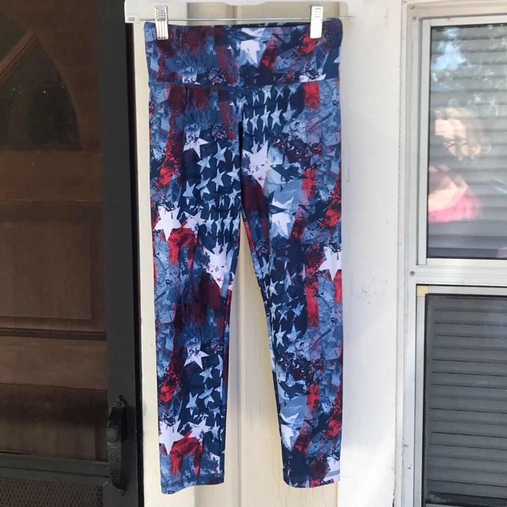 Fantastic Flywheel Patriotic Leggings!